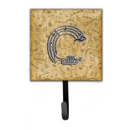 Jensendistributionservices Letter C Musical Instrument Alphabet Leash & Key Holder MI1658910